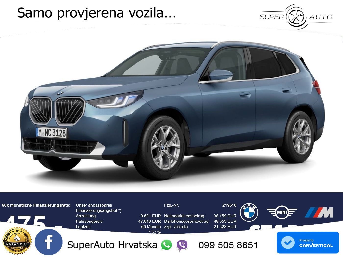 BMW X3 20d xDrive Steptronic