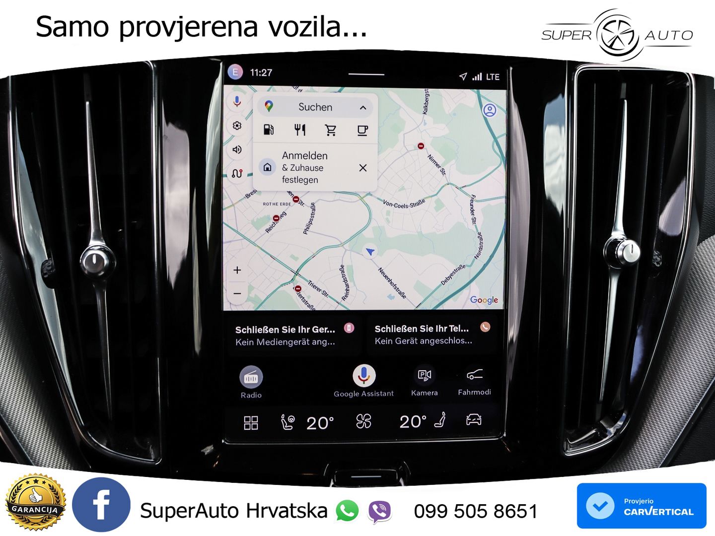 Volvo XC60 B4 Diesel FWD Geartronic LED+GR SJED+ACC
