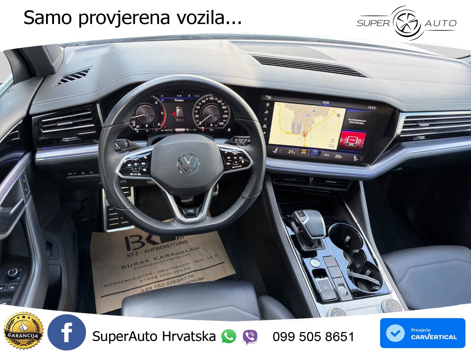 Volkswagen Touareg 3.0 V6 TDI (231 KS) 4MOTION Tiptronic R-Line LED+GR SJED+ACC