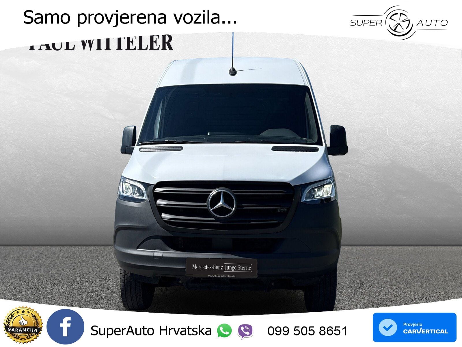 Mercedes-Benz Sprinter 319 4x4/SCHWINGSITZ/KAMERA/AHK3,50TO 190 KS