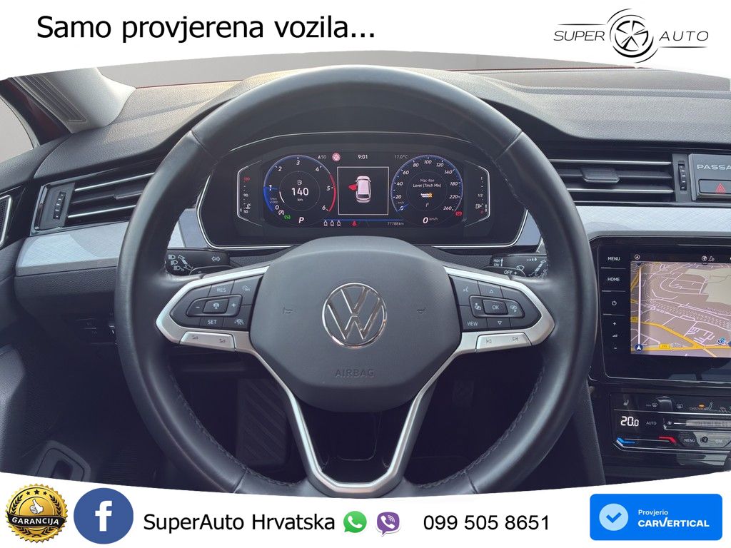 Volkswagen Passat Variant 2.0 TDI (122 KS) DSG Business LED+GR SJED+ACC