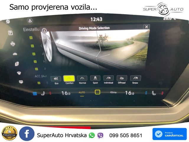 Volkswagen Touareg 3.0 V6 TDI (286 KS) 4MOTION Tiptronic ZRAČNI+ACC+GR SJED+KAM+PANO