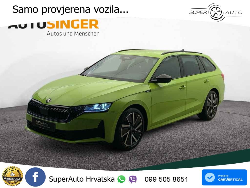 Škoda Octavia Combi 2.0 TSI (204 KS) 4x4 DSG SportLine