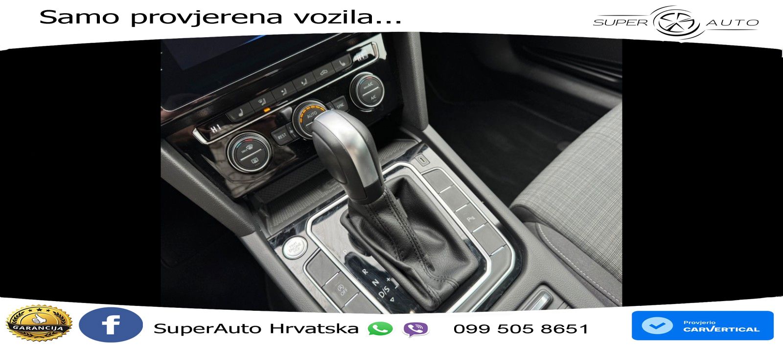 Volkswagen Passat Variant 2.0 TDI (190 KS) DSG ZRAČNI+ACC+GR SJED+KAM