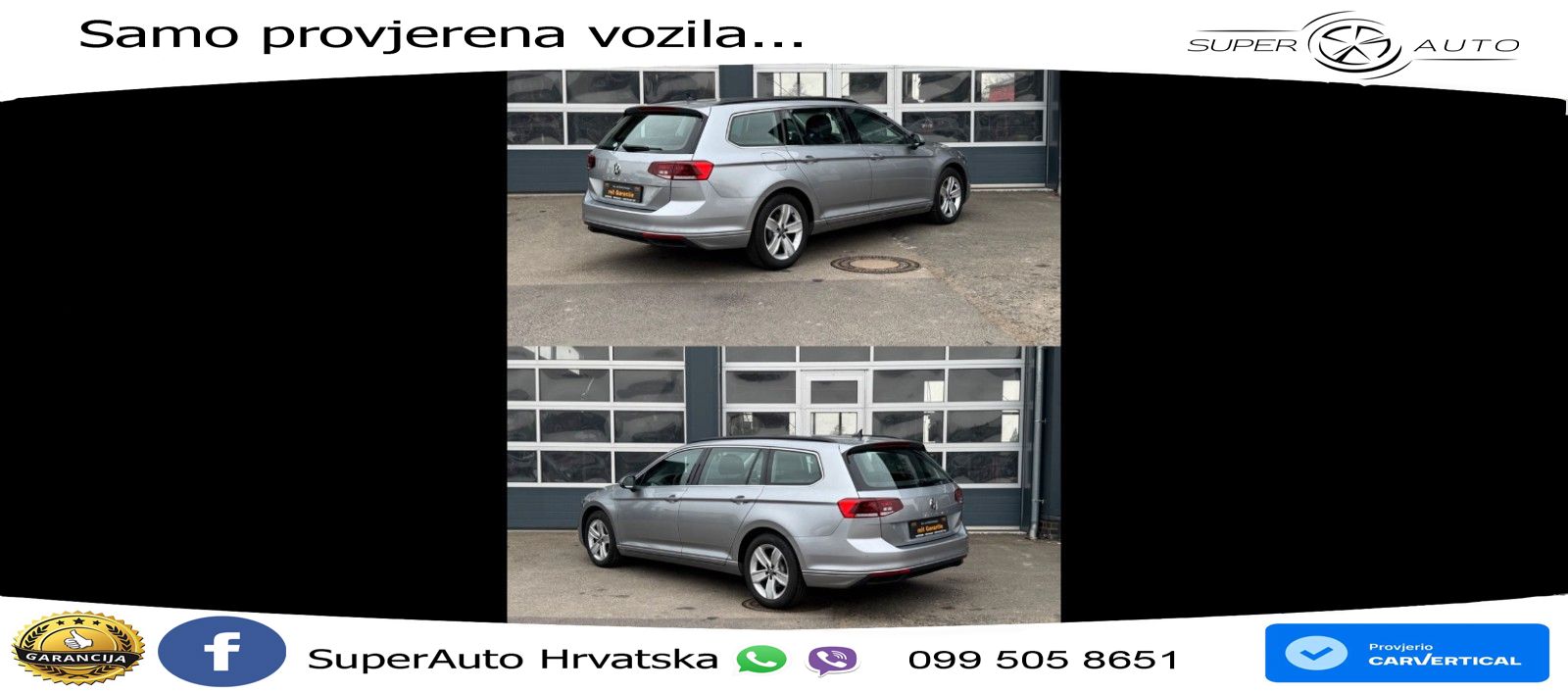 Volkswagen Passat Variant 2.0 TDI (190 KS) DSG ZRAČNI+ACC+GR SJED+KAM