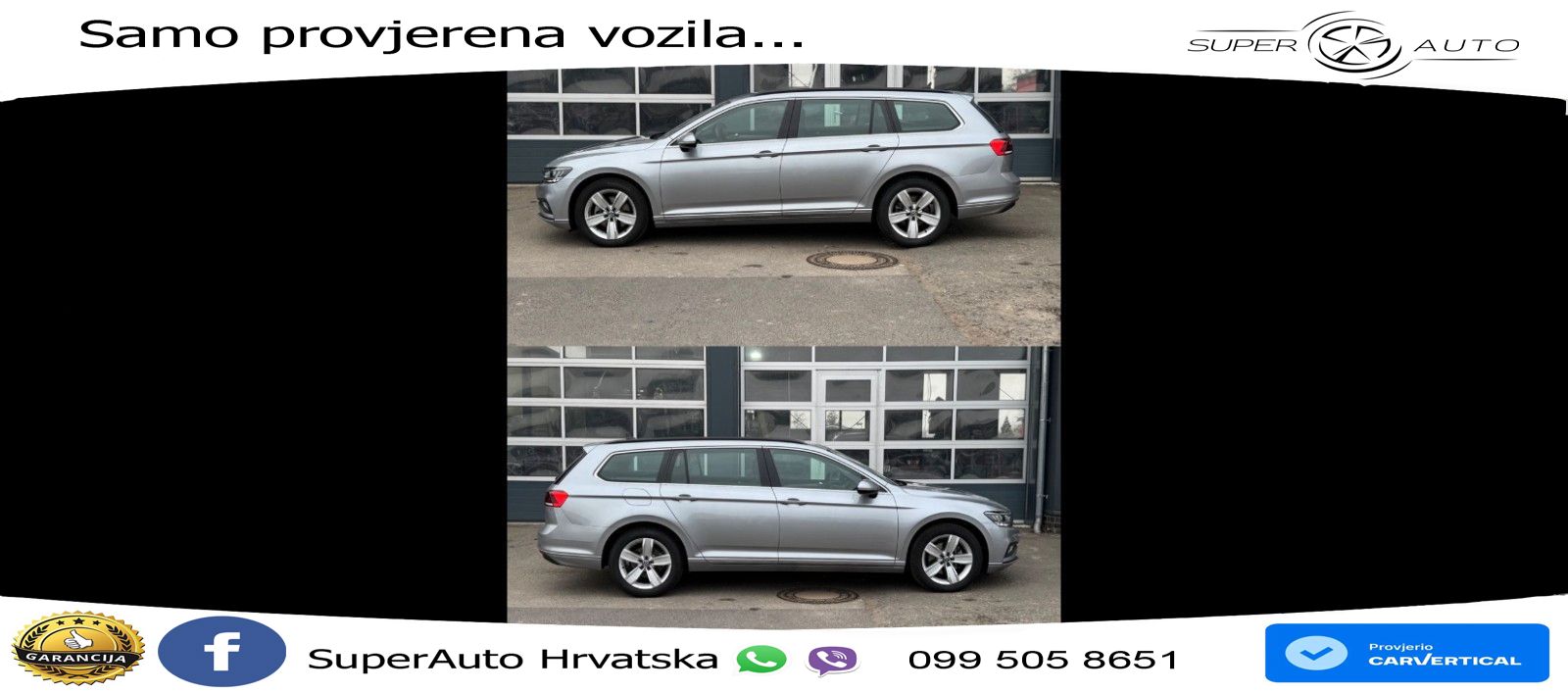 Volkswagen Passat Variant 2.0 TDI (190 KS) DSG ZRAČNI+ACC+GR SJED+KAM
