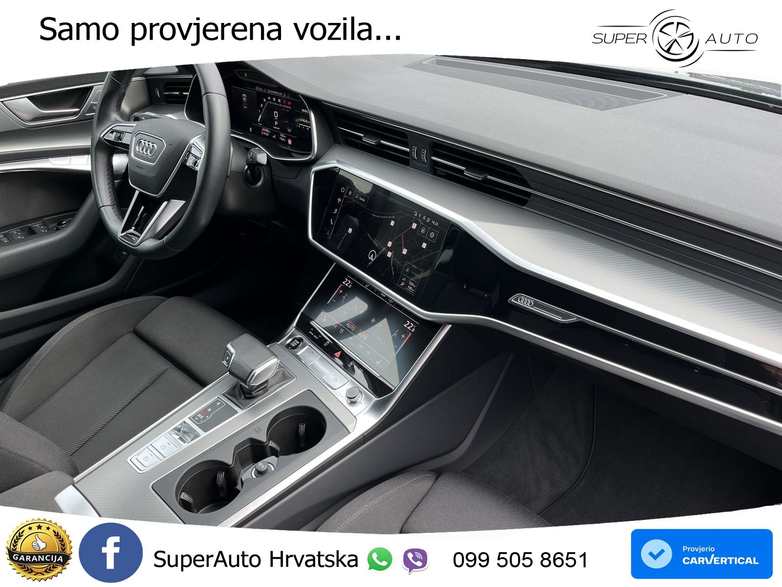 Audi A6 45 TFSI (265 KS) S tronic LED+GR SJED+ACC