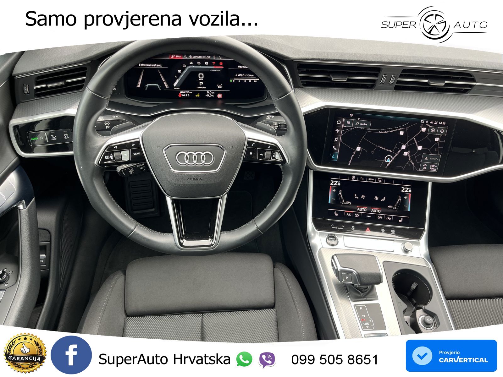 Audi A6 45 TFSI (265 KS) S tronic LED+GR SJED+ACC