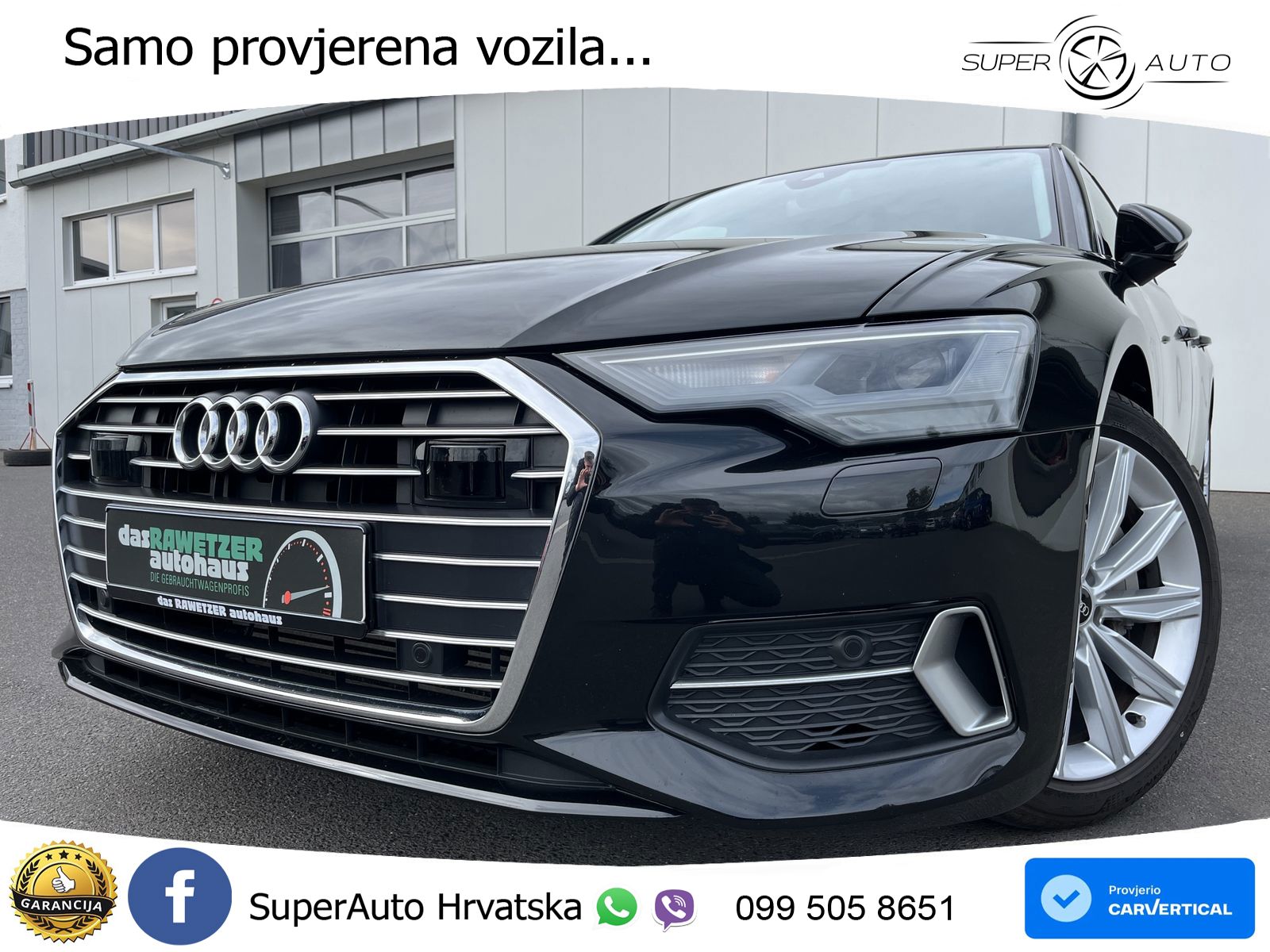 Audi A6 45 TFSI (265 KS) S tronic LED+GR SJED+ACC