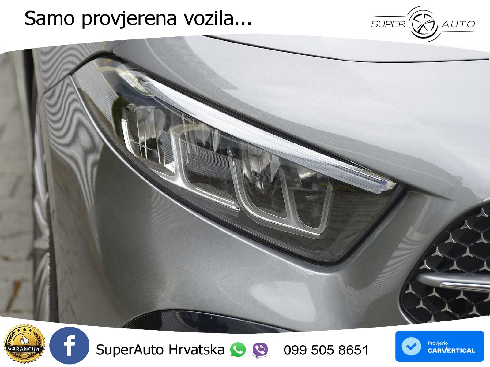 Mercedes-Benz A 180d 8G-DCT AMG LED+GR SJED+ACC