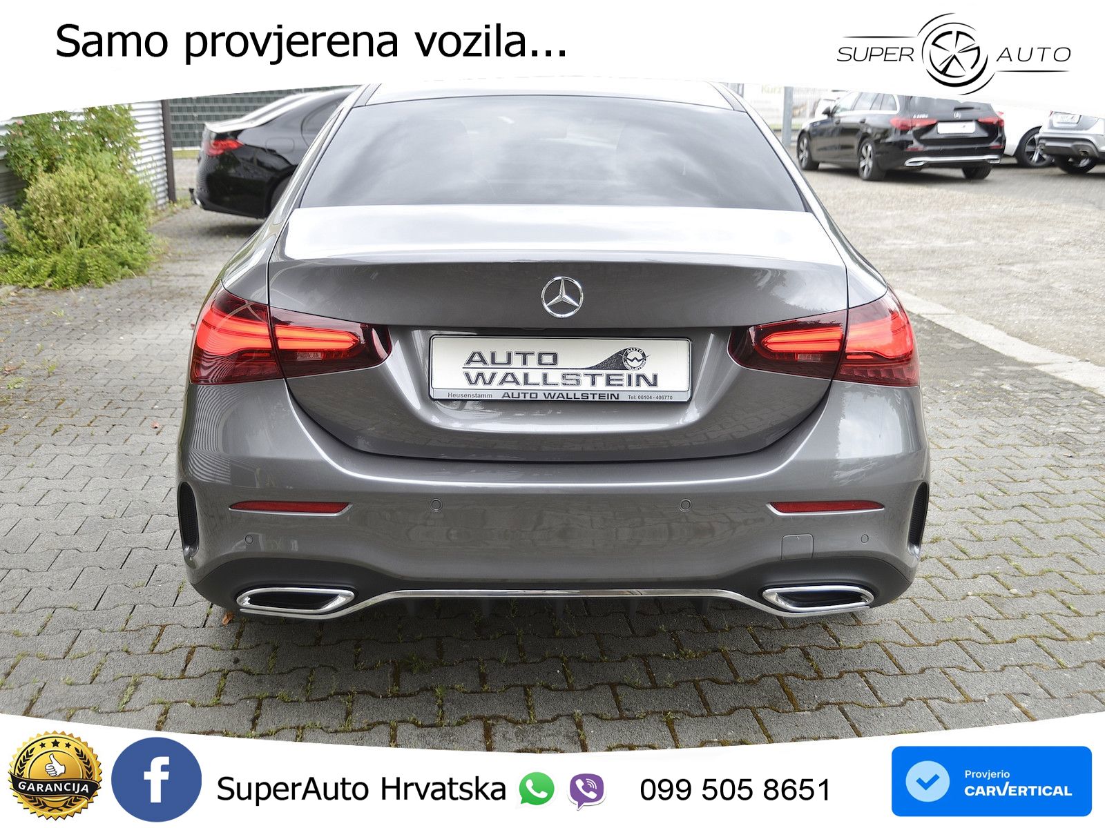 Mercedes-Benz A 180d 8G-DCT AMG LED+GR SJED+ACC