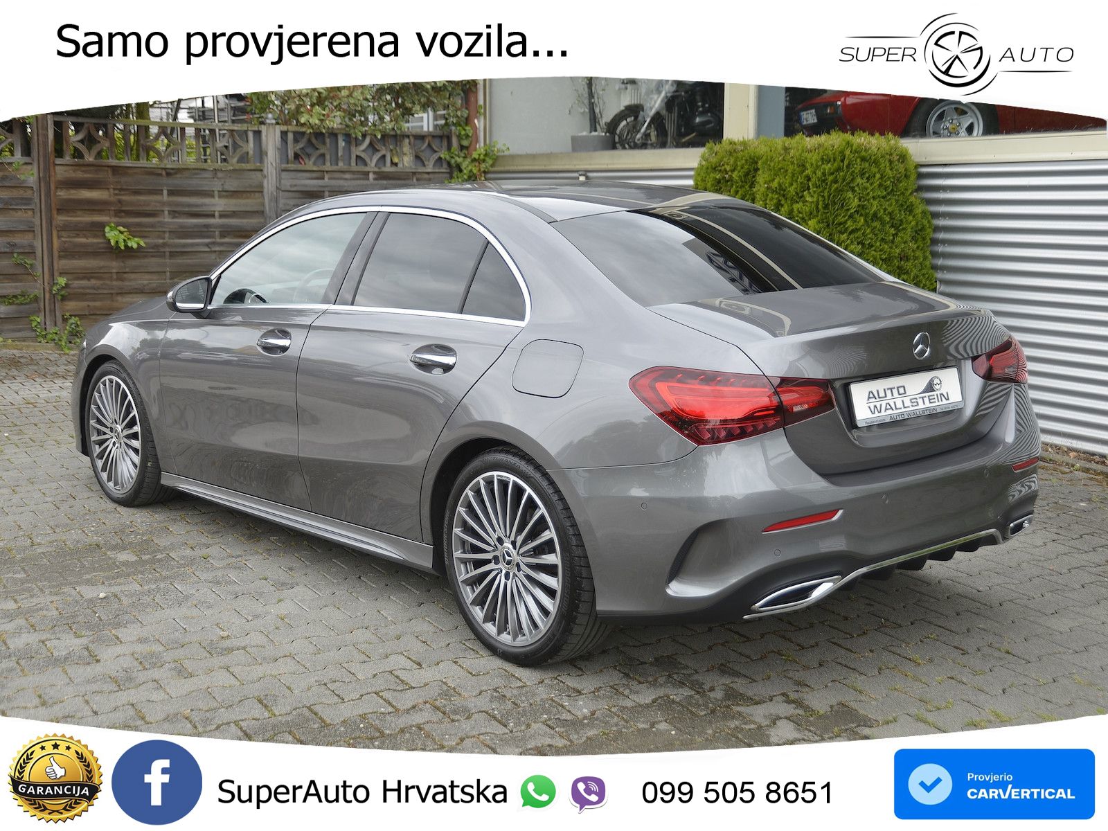 Mercedes-Benz A 180d 8G-DCT AMG LED+GR SJED+ACC