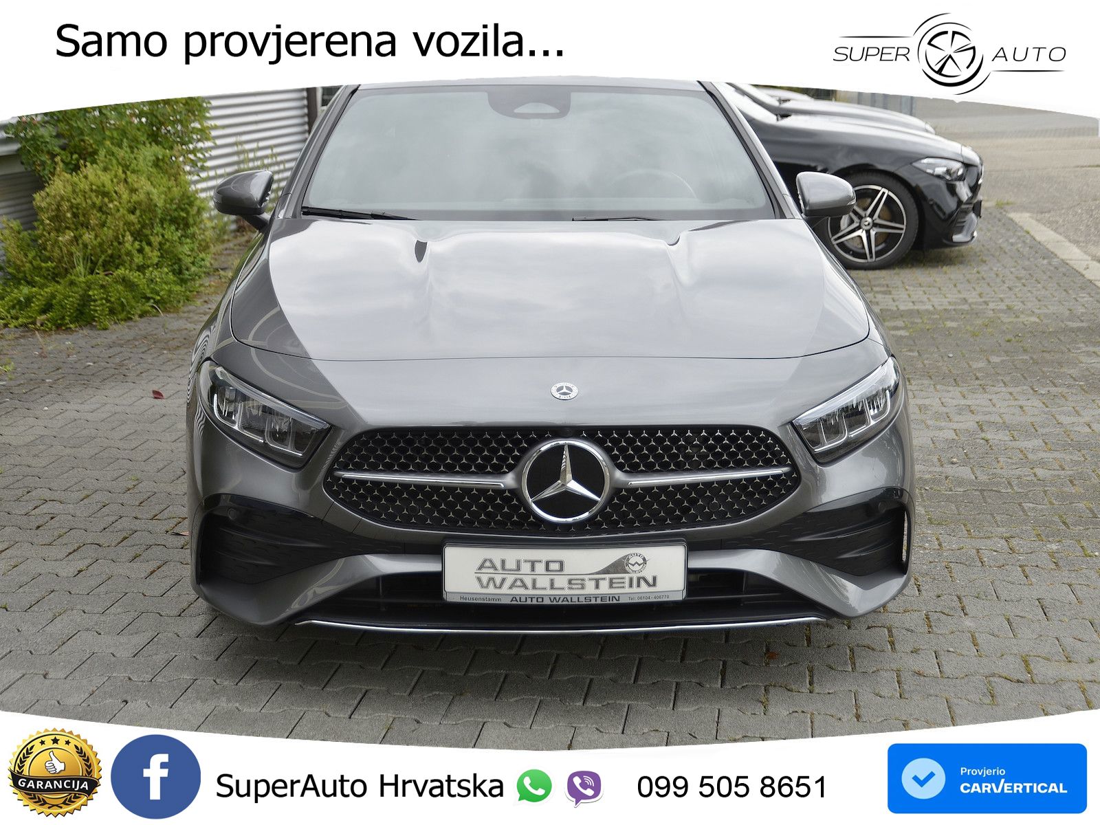 Mercedes-Benz A 180d 8G-DCT AMG LED+GR SJED+ACC