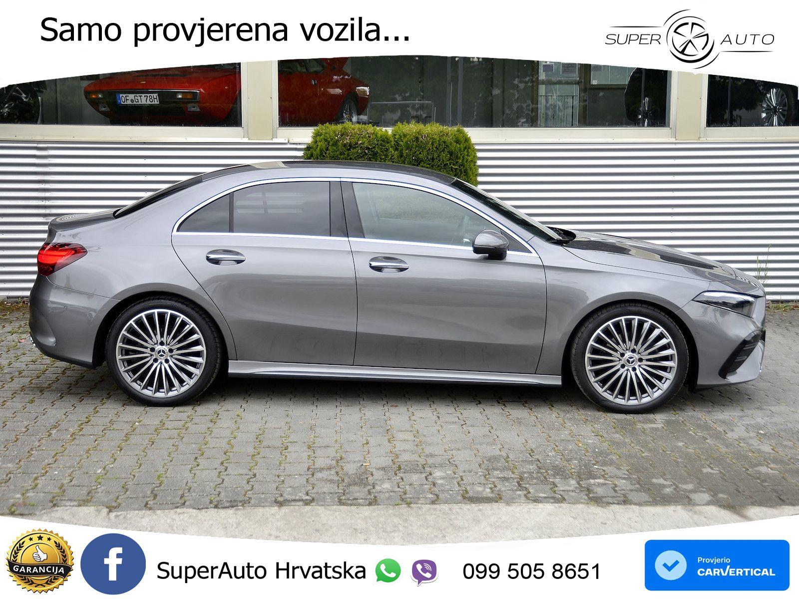 Mercedes-Benz A 180d 8G-DCT AMG LED+GR SJED+ACC