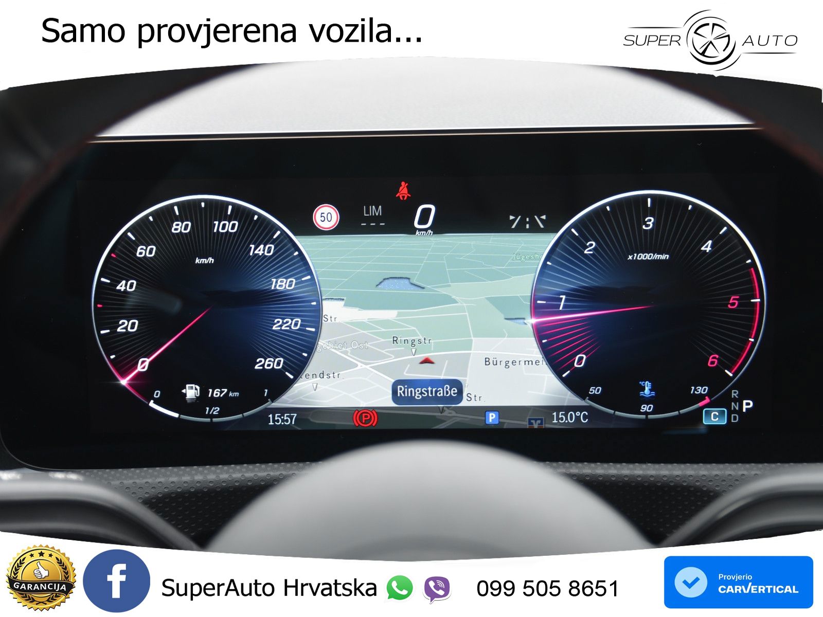 Mercedes-Benz A 180d 8G-DCT AMG LED+GR SJED+ACC