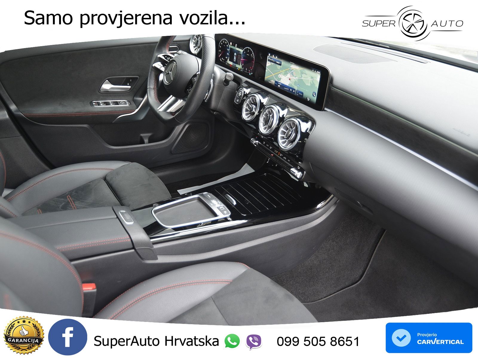 Mercedes-Benz A 180d 8G-DCT AMG LED+GR SJED+ACC