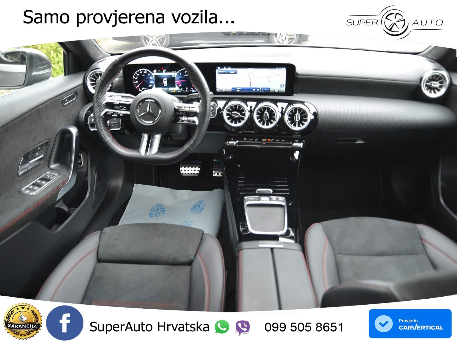 Mercedes-Benz A 180d 8G-DCT AMG LED+GR SJED+ACC