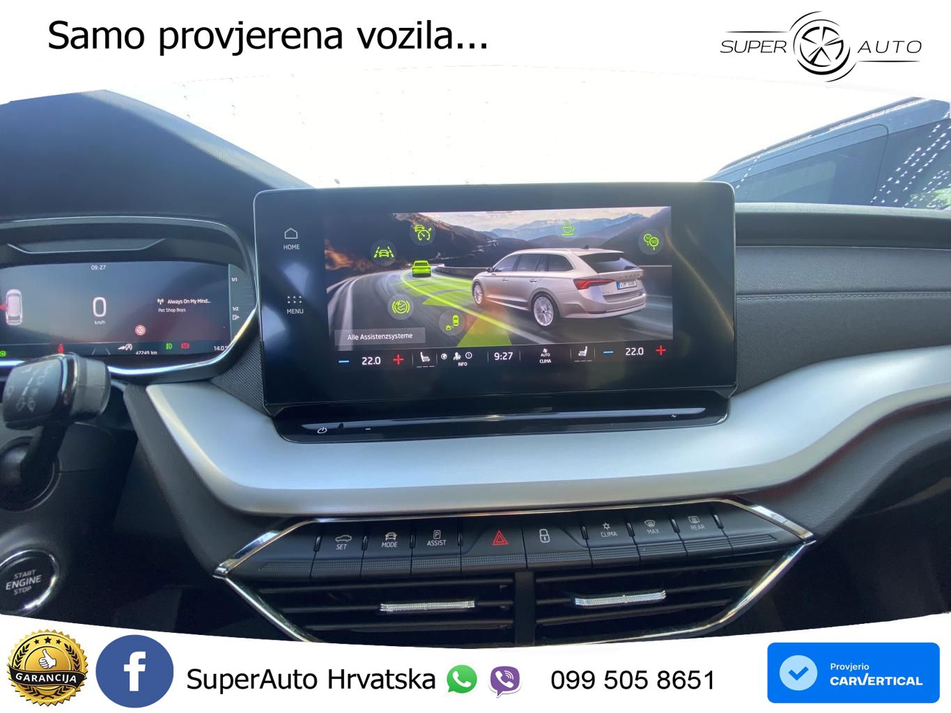 Škoda Octavia Combi 2.0 TDI (150 KS) 4x4 DSG LED+GR SJED+ACC