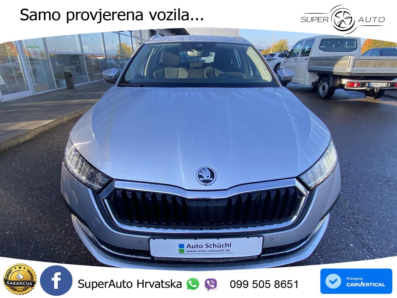 Škoda Octavia Combi 2.0 TDI (150 KS) 4x4 DSG LED+GR SJED+ACC