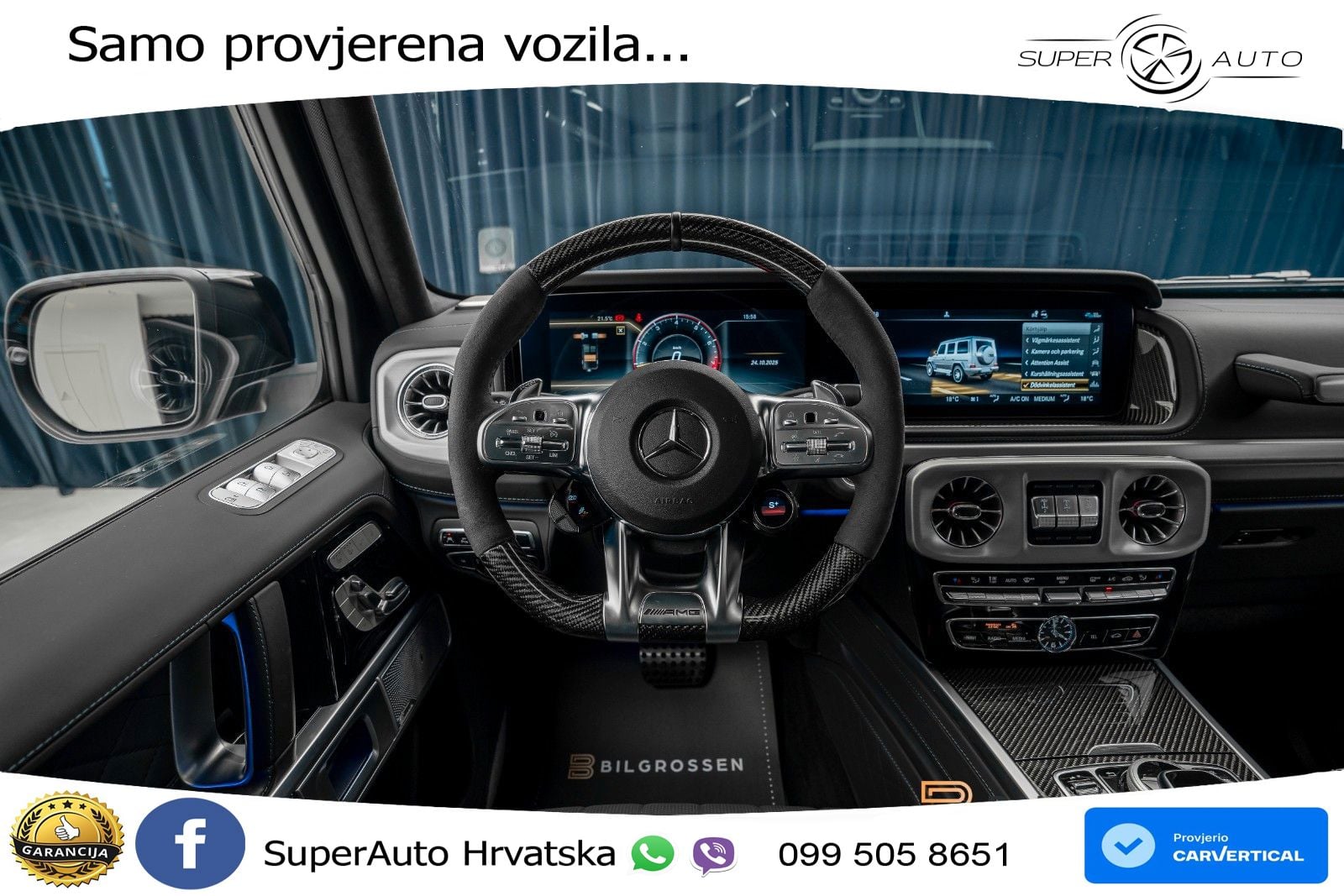 Mercedes AMG G 63 Long V8 (585 KS) 4MATIC 9G-TRONIC AMG SPEEDSHIFT PLUS Brabus