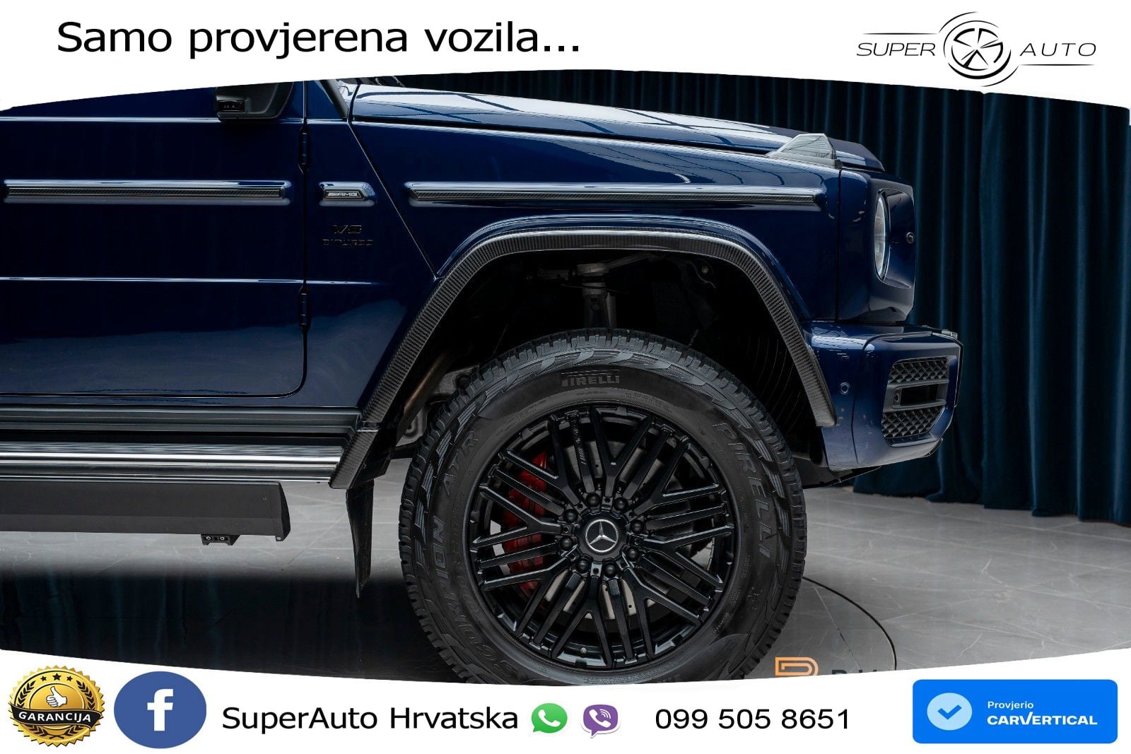 Mercedes AMG G 63 Long V8 (585 KS) 4MATIC 9G-TRONIC AMG SPEEDSHIFT PLUS Brabus