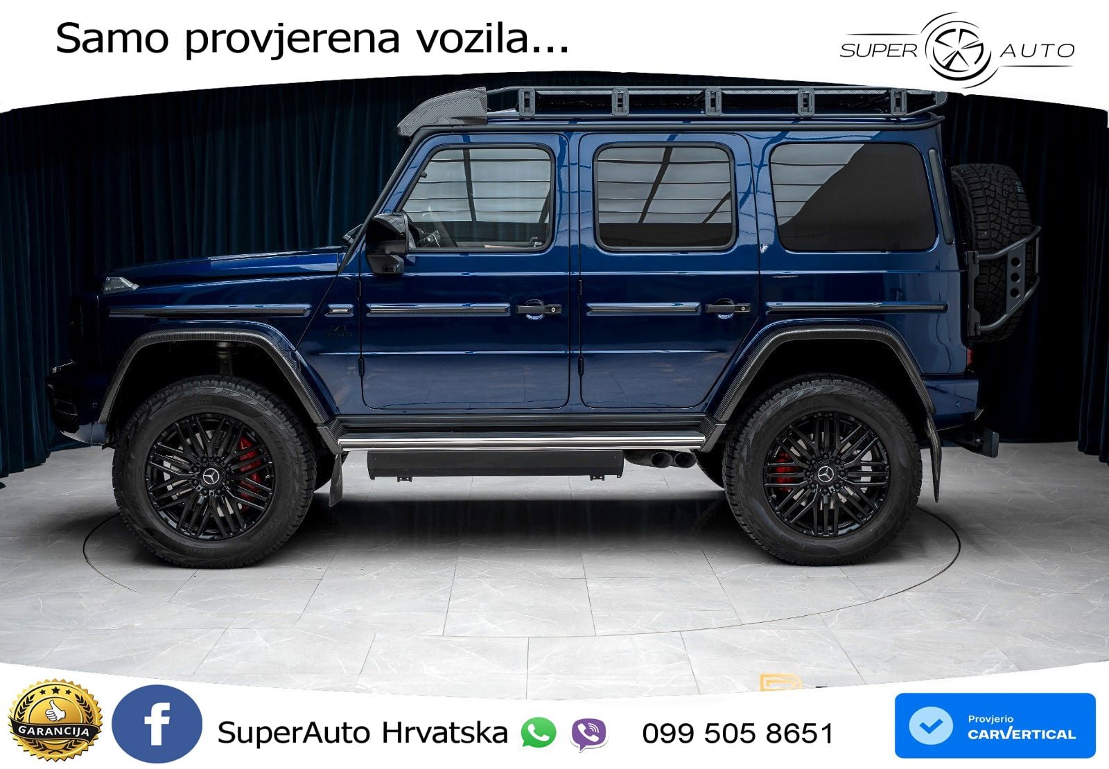 Mercedes AMG G 63 Long V8 (585 KS) 4MATIC 9G-TRONIC AMG SPEEDSHIFT PLUS Brabus