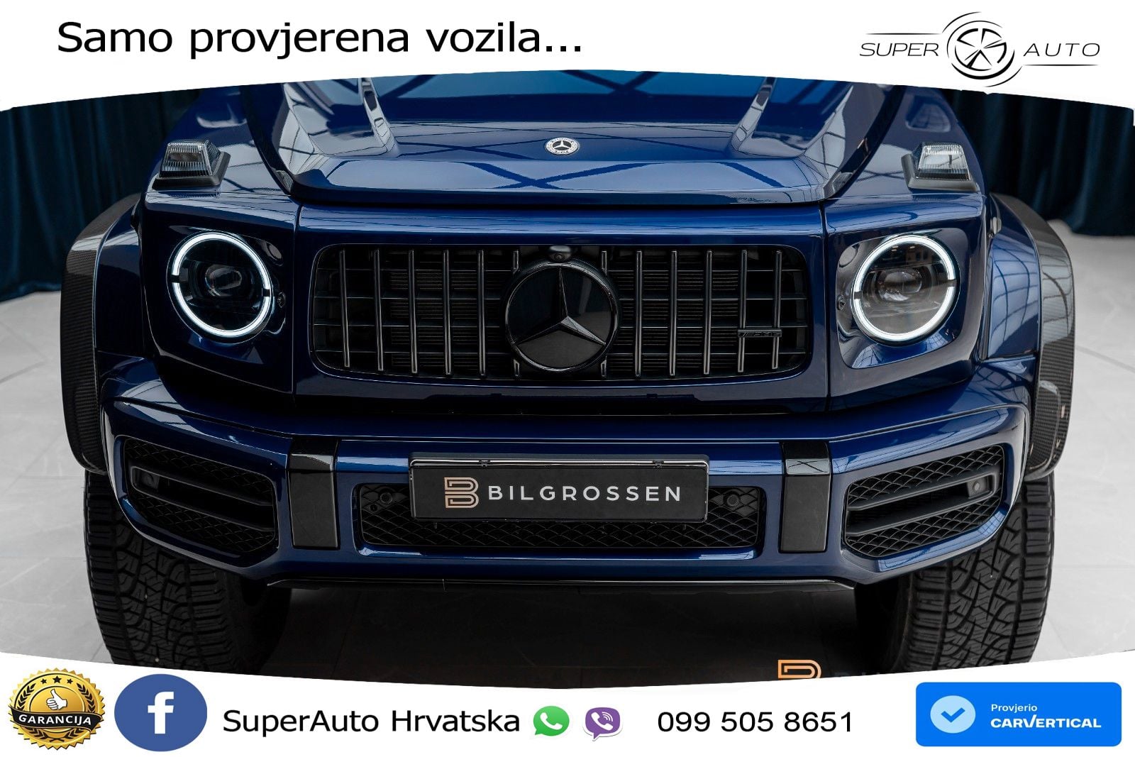 Mercedes AMG G 63 Long V8 (585 KS) 4MATIC 9G-TRONIC AMG SPEEDSHIFT PLUS Brabus