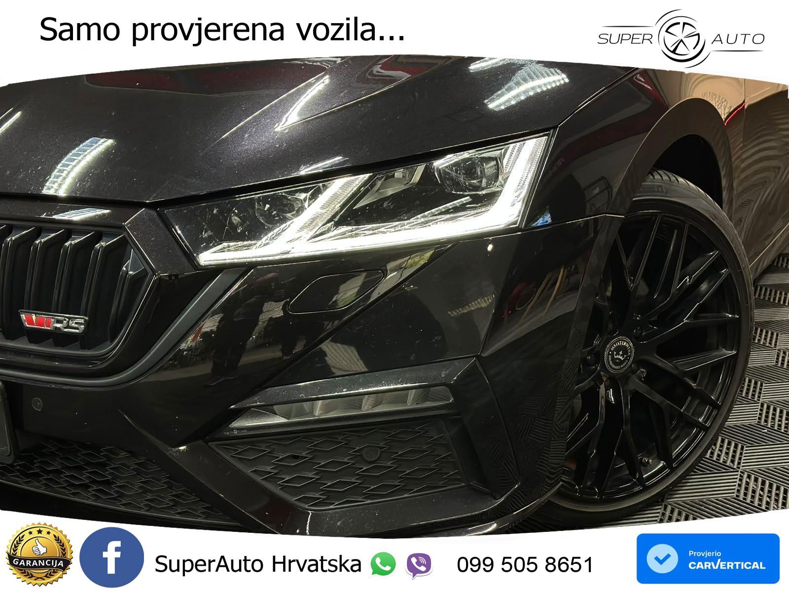 Škoda Octavia Combi RS 2.0 TDI (200 KS) 4x4 DSG LED+GR SJED+ACC
