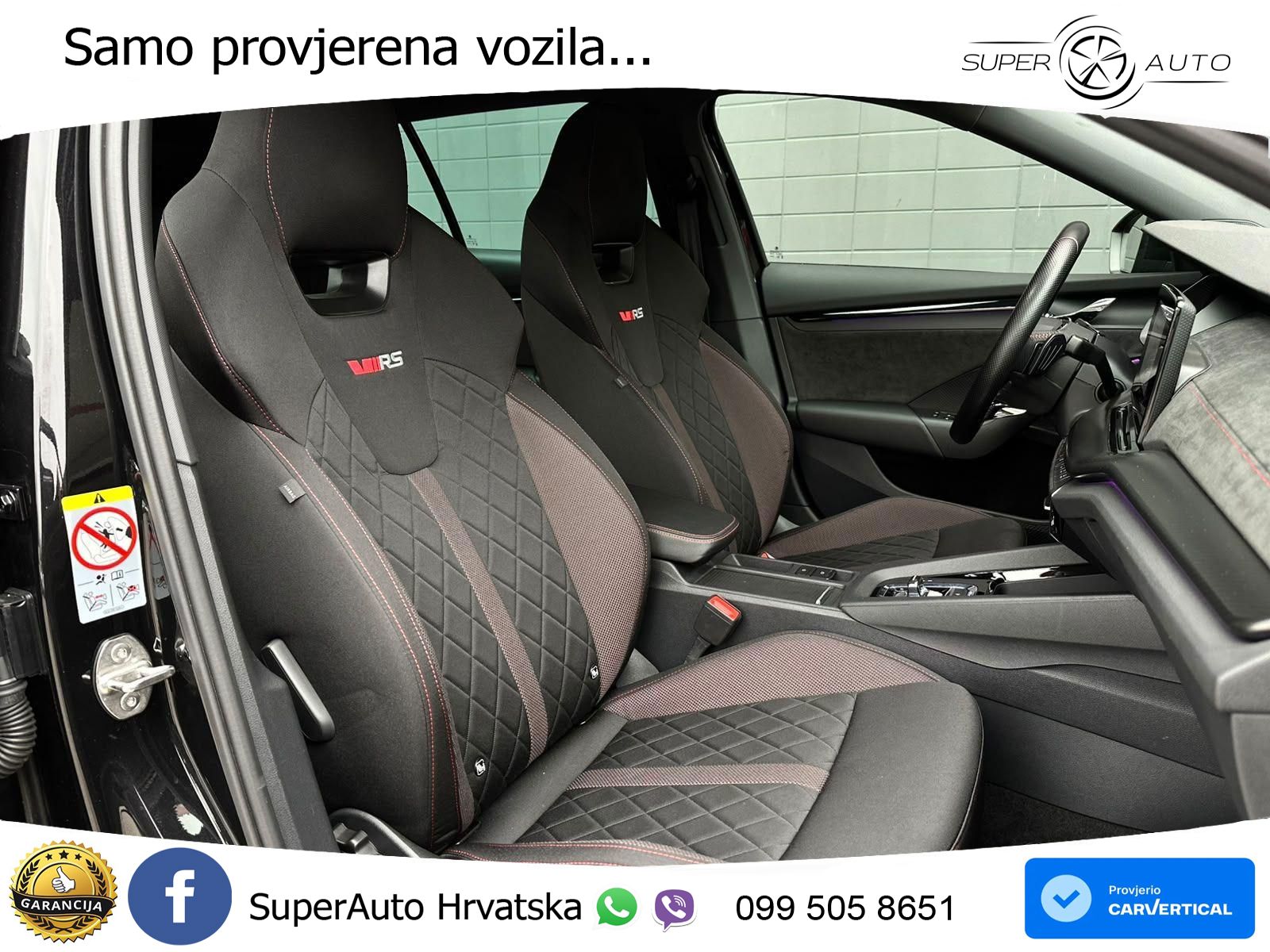 Škoda Octavia Combi RS 2.0 TDI (200 KS) 4x4 DSG LED+GR SJED+ACC