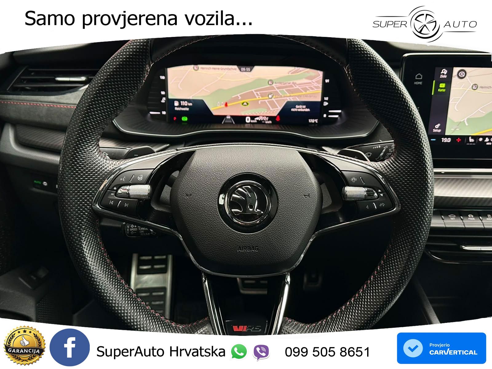Škoda Octavia Combi RS 2.0 TDI (200 KS) 4x4 DSG LED+GR SJED+ACC