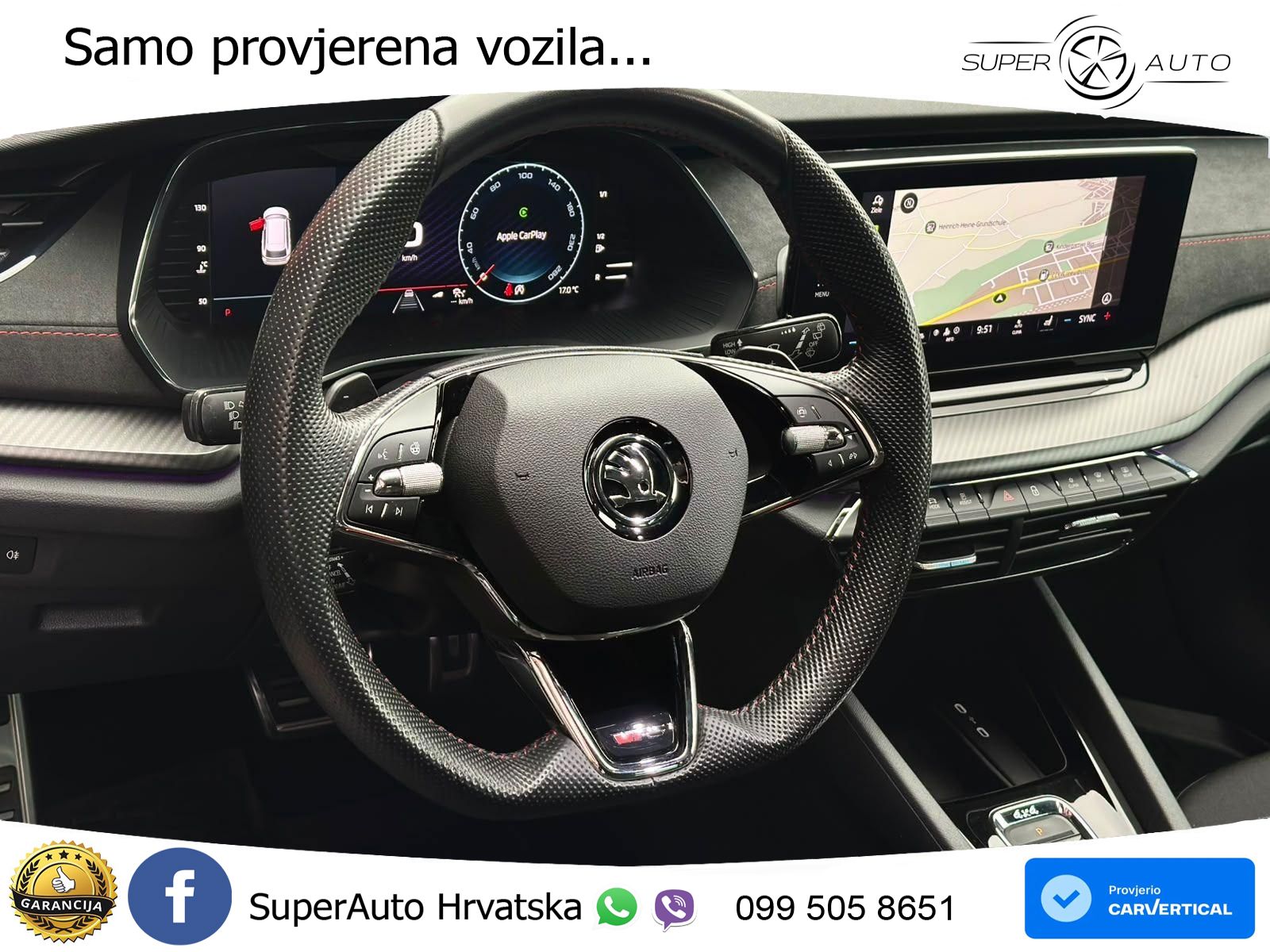 Škoda Octavia Combi RS 2.0 TDI (200 KS) 4x4 DSG LED+GR SJED+ACC