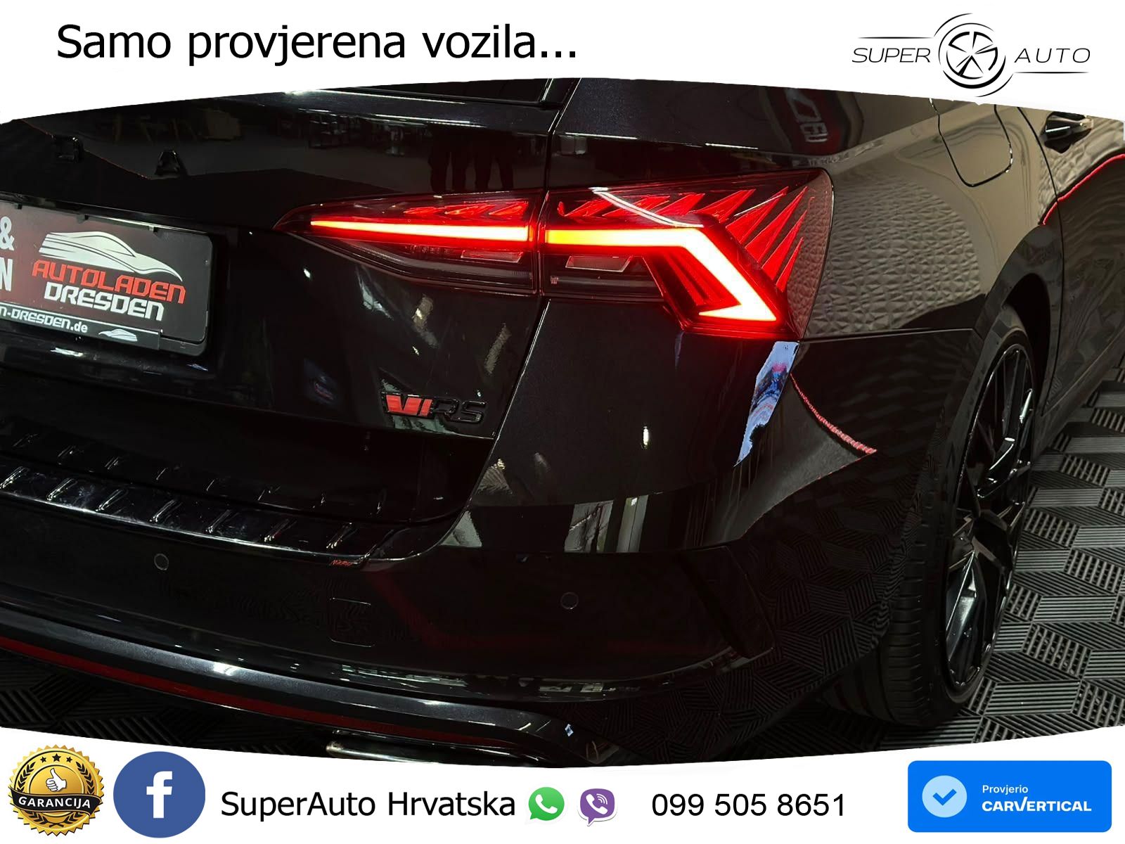 Škoda Octavia Combi RS 2.0 TDI (200 KS) 4x4 DSG LED+GR SJED+ACC