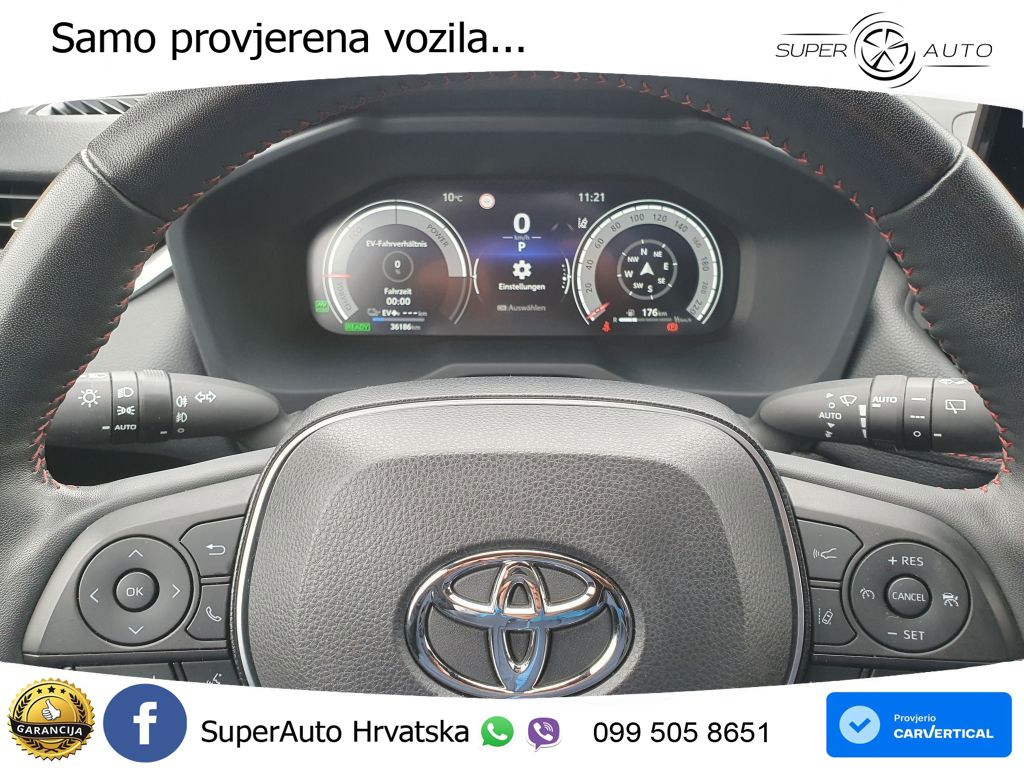Toyota RAV4 2.5 (306 KS) Hybrid AWD-i eCVT LED+GR SJED+ACC