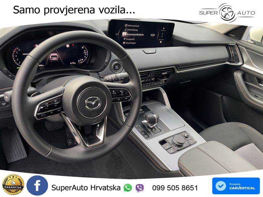 Mazda CX-60 3.3 e-Skyactiv D (254 KS) AWD Automatic LED+GR SJED+ACC