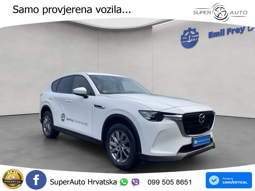 Mazda CX-60 3.3 e-Skyactiv D (254 KS) AWD Automatic LED+GR SJED+ACC
