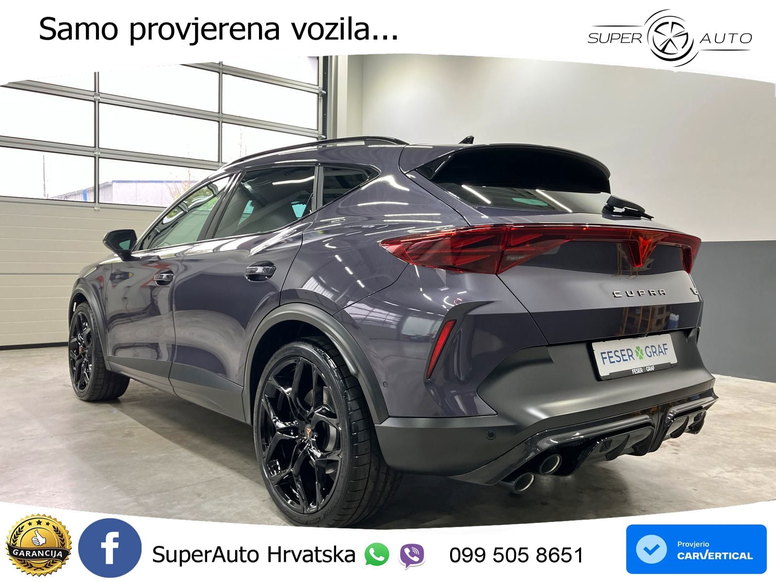 Cupra Formentor VZ5 2.5 TSI (390 KS) 4Drive DSG ACC+GR SJED+360+PANO
