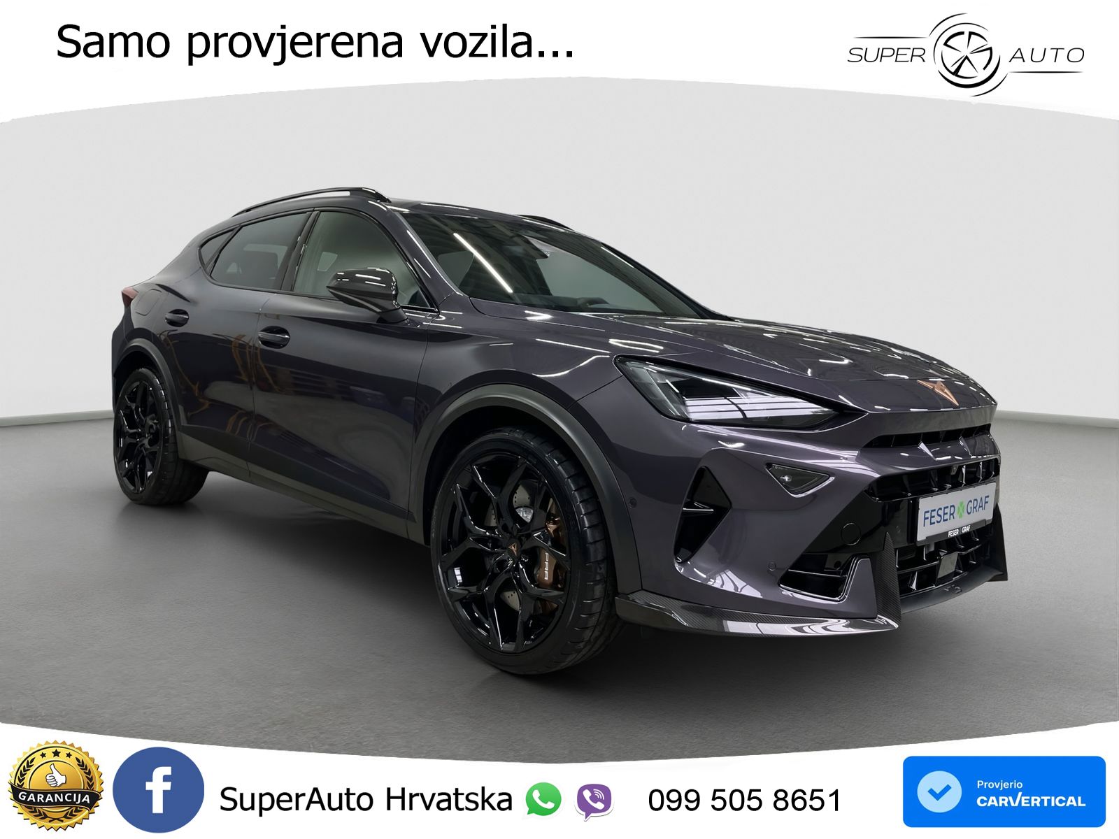 Cupra Formentor VZ5 2.5 TSI (390 KS) 4Drive DSG ACC+GR SJED+360+PANO