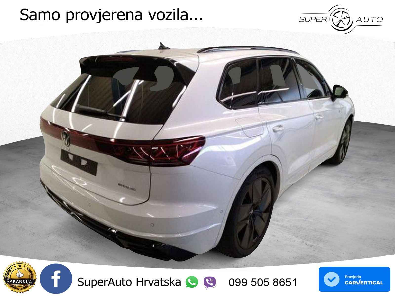Volkswagen Touareg R 3.0 V6 TFSI (462 KS) 4MOTION Tiptronic ZRAČNI+ACC+4xGR SJED+KAM