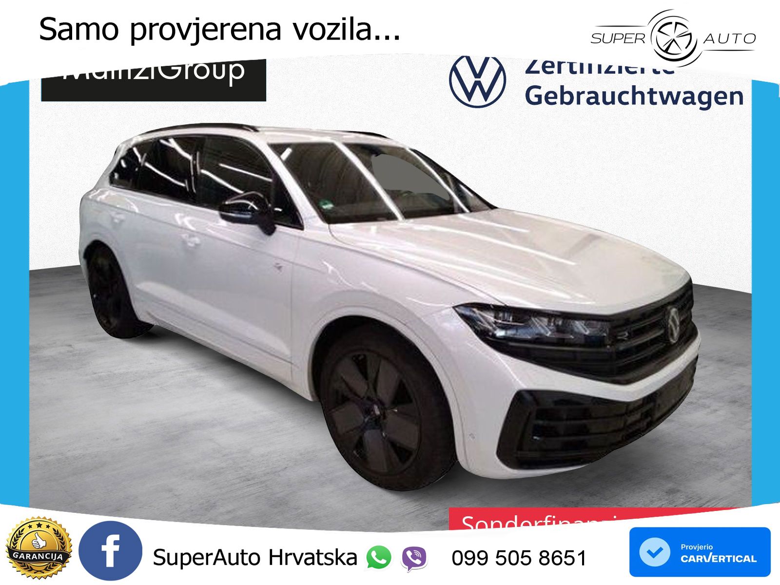 Volkswagen Touareg R 3.0 V6 TFSI (462 KS) 4MOTION Tiptronic ZRAČNI+ACC+4xGR SJED+KAM