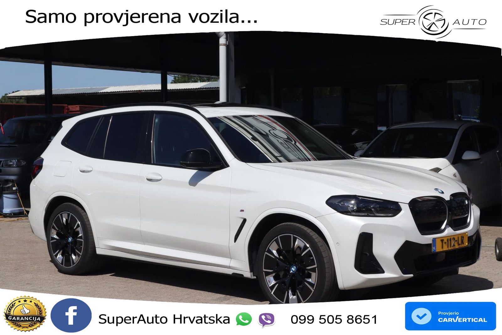 BMW iX3 80 kWh (286 KS) ACC+HEAD+GR SJED+360+PANO