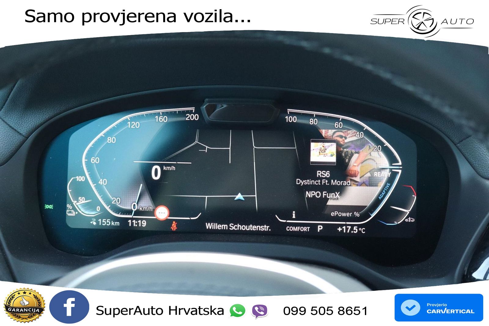 BMW iX3 80 kWh (286 KS) ACC+HEAD+GR SJED+360+PANO