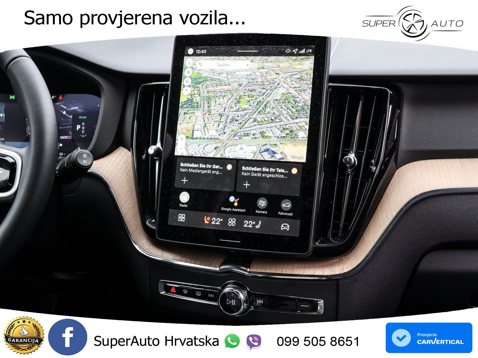 Volvo XC60 T6 AWD Geartronic LED+GR SJED+ACC