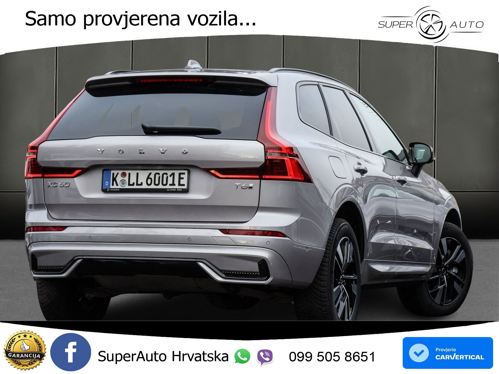 Volvo XC60 T6 AWD Geartronic LED+GR SJED+ACC