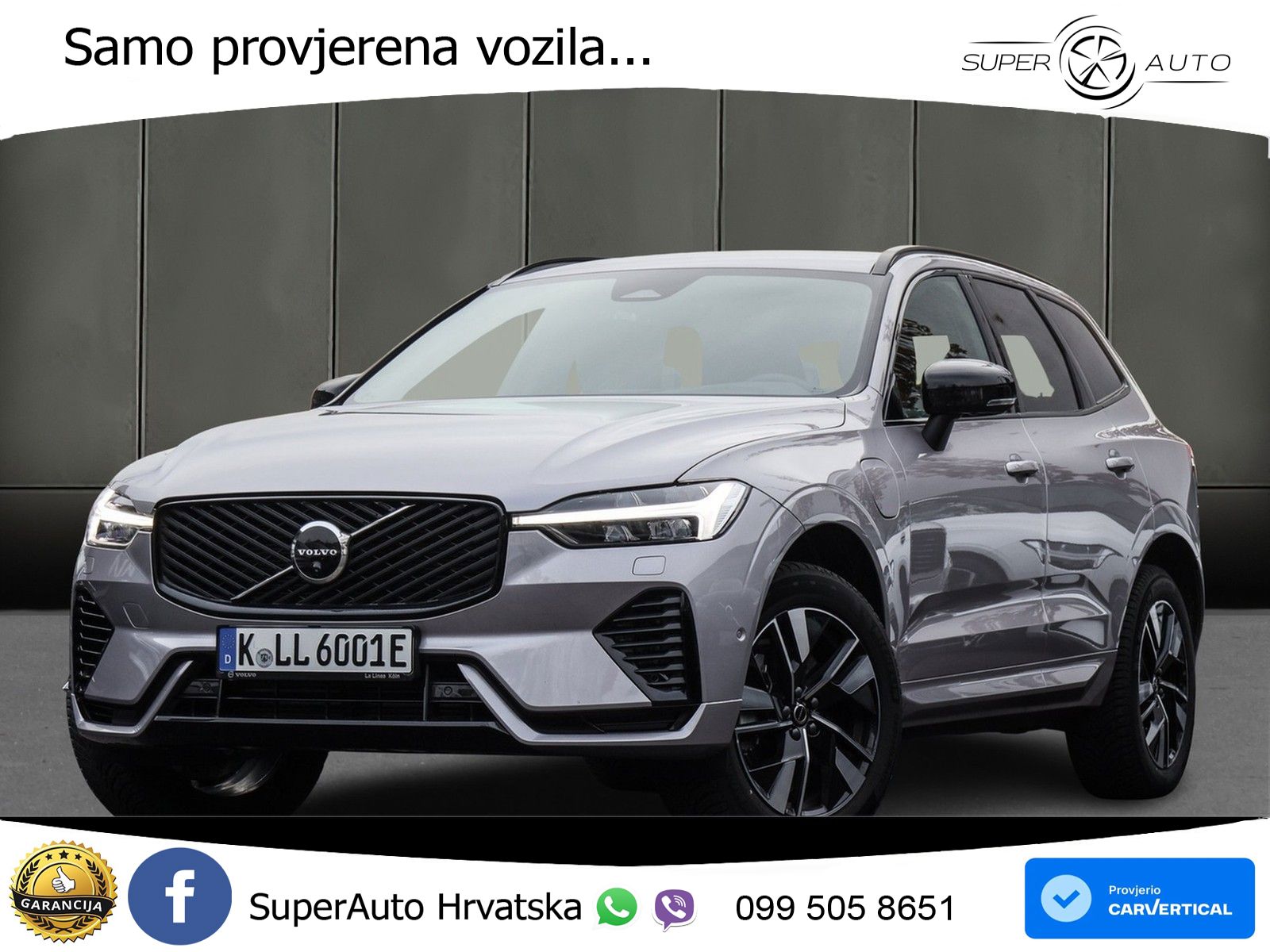 Volvo XC60 T6 AWD Geartronic LED+GR SJED+ACC