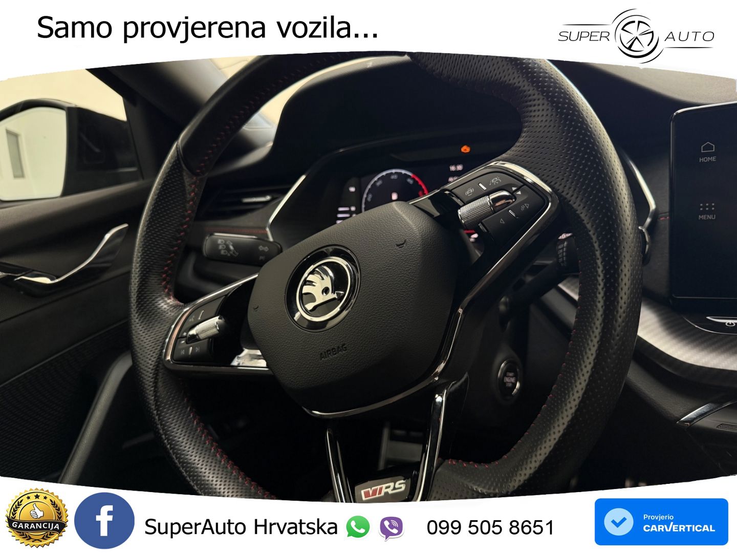 Škoda Octavia Combi RS 2.0 TDI (200 KS) DSG LED+GR SJED+ACC