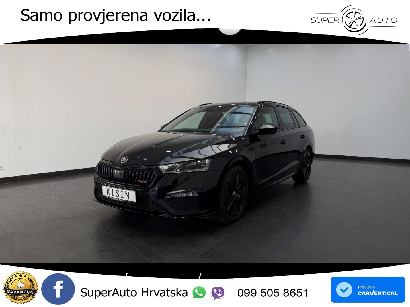 Škoda Octavia Combi RS 2.0 TDI (200 KS) DSG LED+GR SJED+ACC