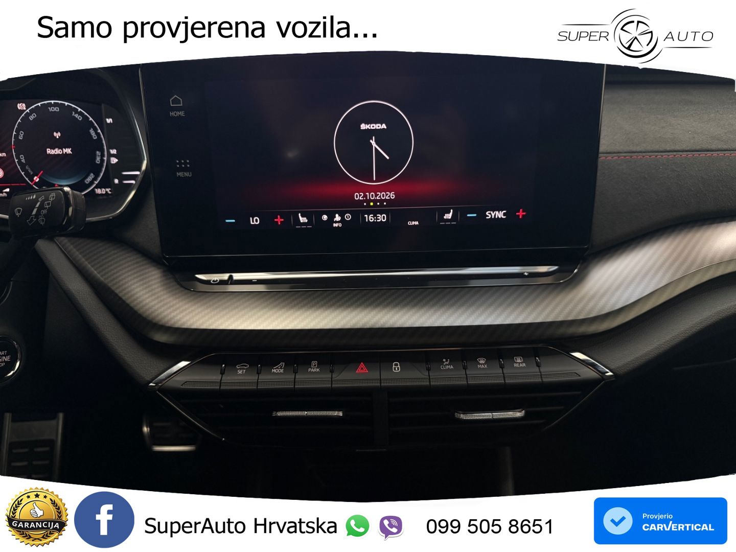 Škoda Octavia Combi RS 2.0 TDI (200 KS) DSG LED+GR SJED+ACC