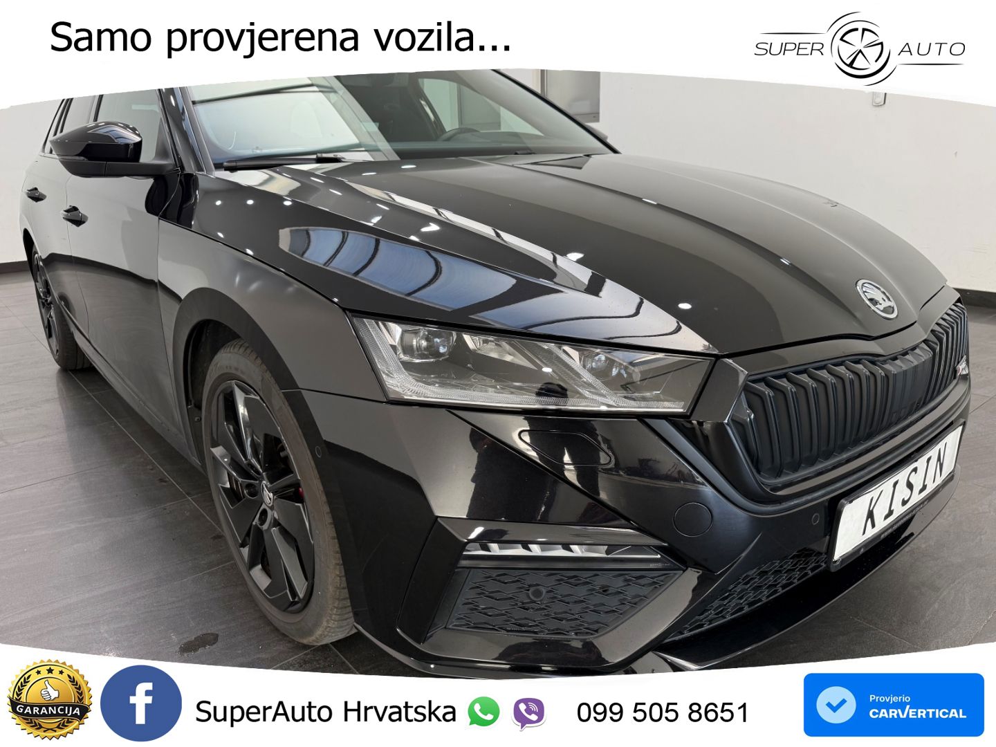 Škoda Octavia Combi RS 2.0 TDI (200 KS) DSG LED+GR SJED+ACC