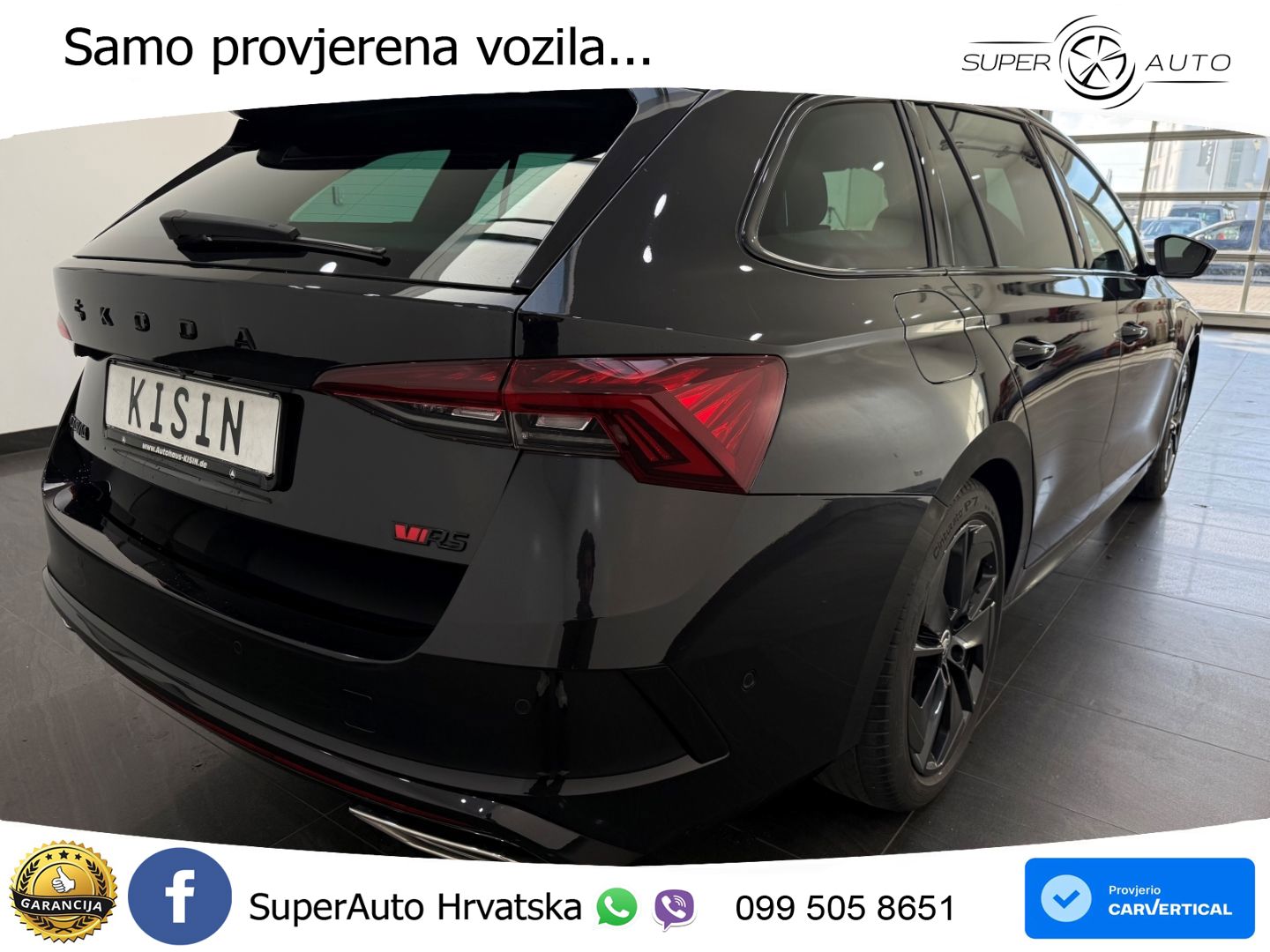 Škoda Octavia Combi RS 2.0 TDI (200 KS) DSG LED+GR SJED+ACC