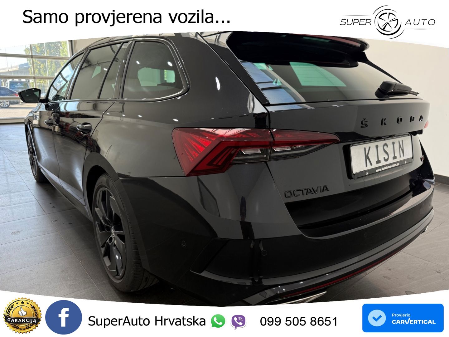 Škoda Octavia Combi RS 2.0 TDI (200 KS) DSG LED+GR SJED+ACC
